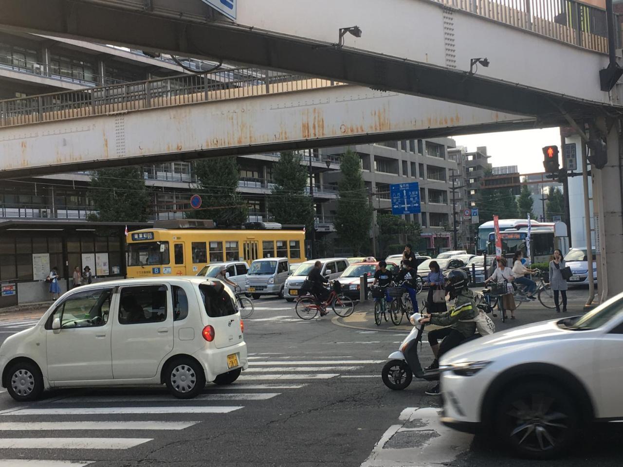 4人で一緒に熊本の中心地の最も広く安価な部屋 Kdy Stay Exteriör bild